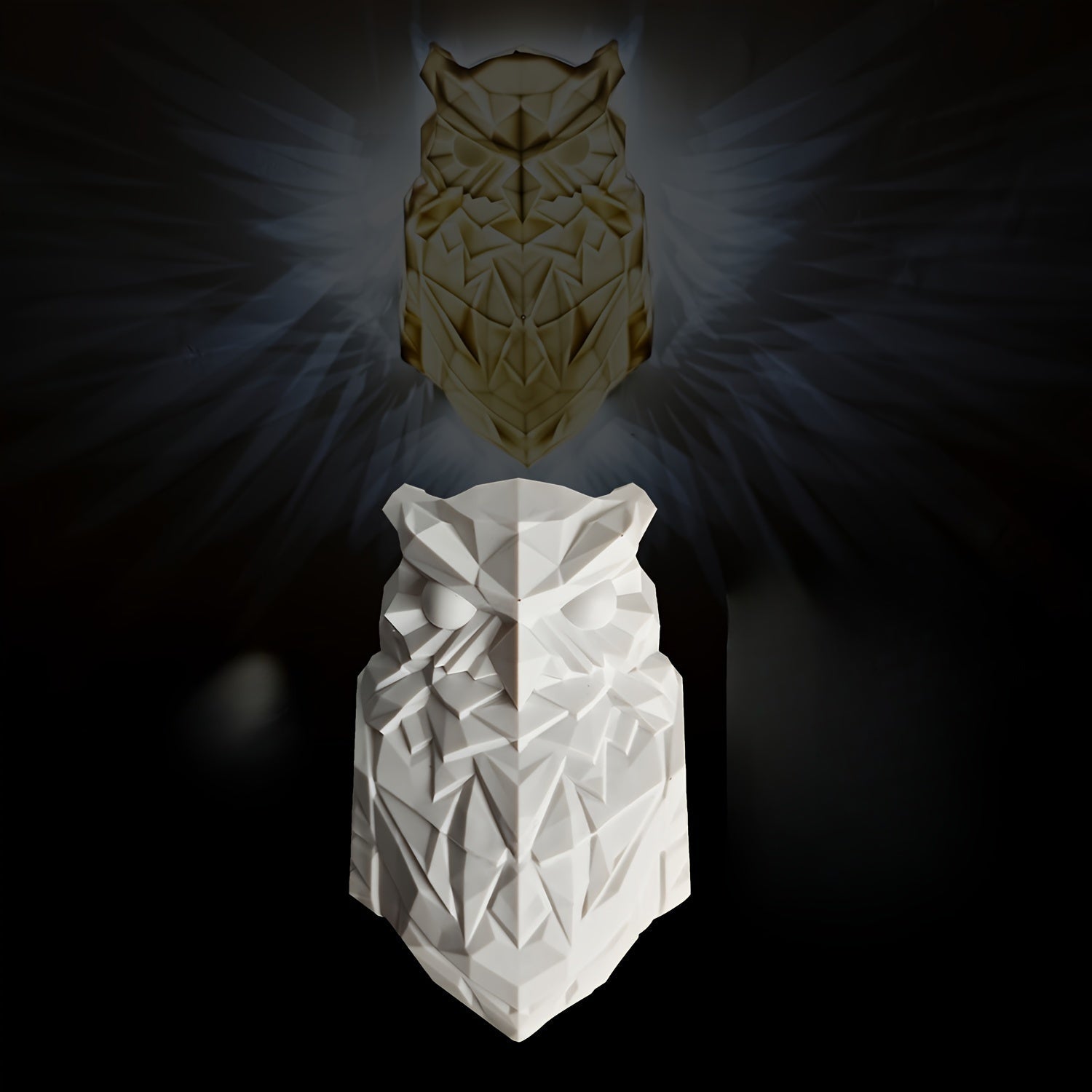 TwilightOwl - LED-Wanddekoration in Eulenform zur Stimmungsbeleuchtung