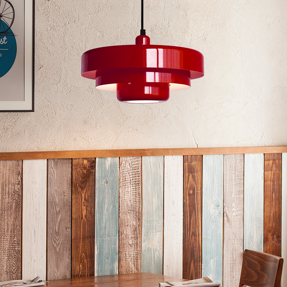 IronGlow Retro Eisen-Deckenlampe 3-flammig, Rustikal für Terrasse