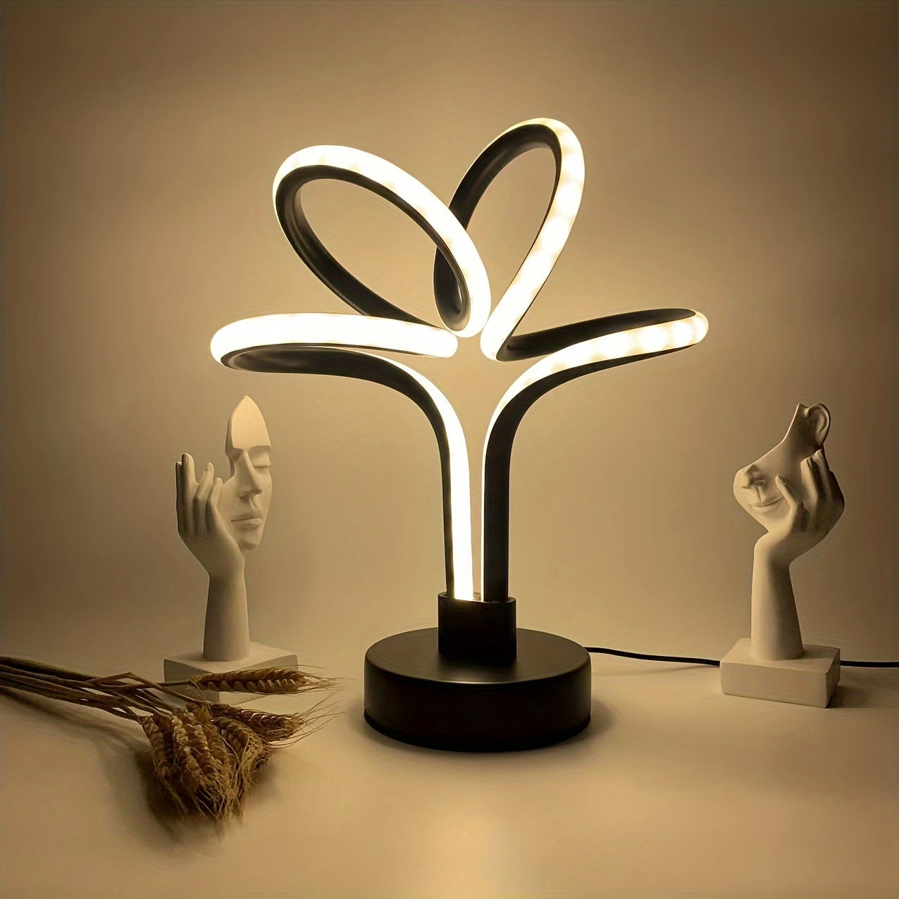 ScandiLume - Minimalistische USB-LED-Tischlampe