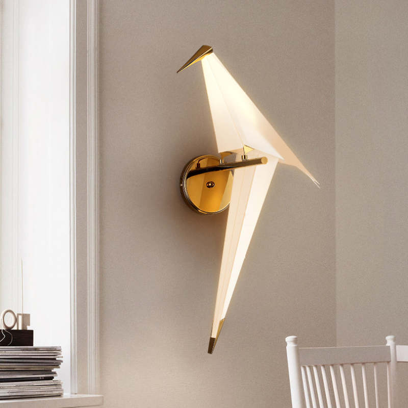 Vogelleuchte – Stilvolle LED-Wandlampe mit Vogelmotiv