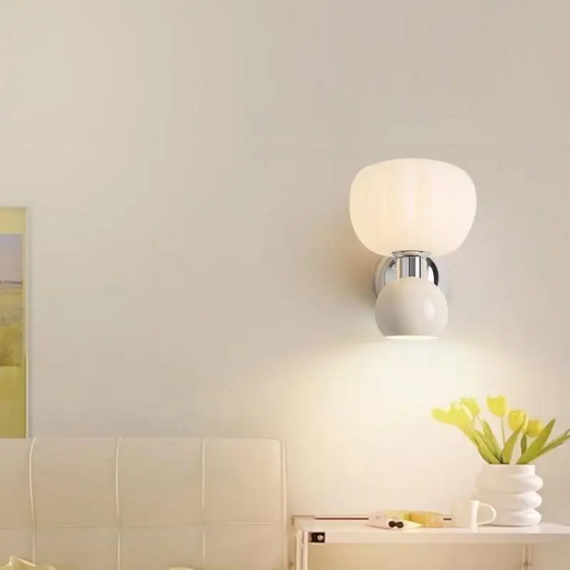 LumiCasa Moderne LED Wandleuchte Cremefarben, Stilvoll