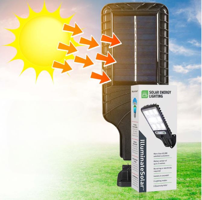 SolarGuard Light I Solarbetriebene Gartenbeleuchtung