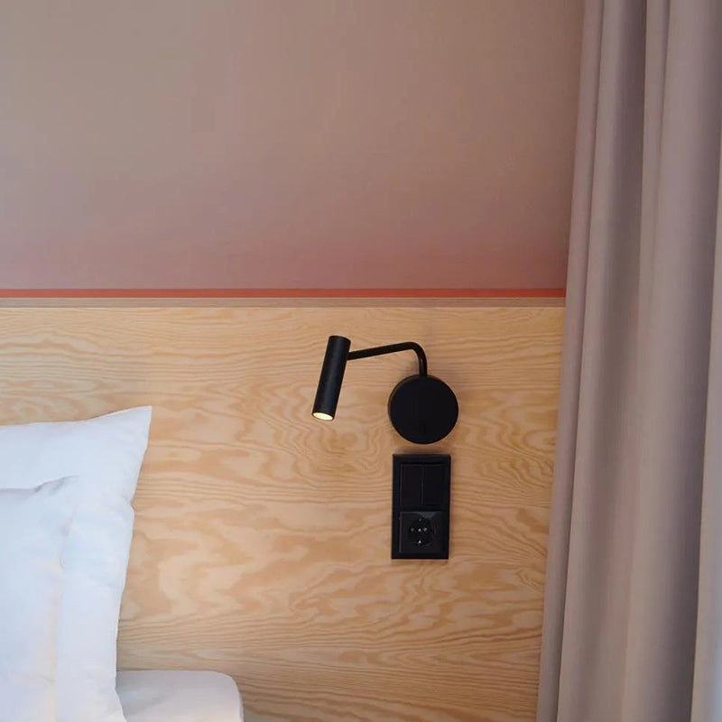 VernoLux LED-Wandleuchte – Modernes Design in Schwarz, Weiß & Gold