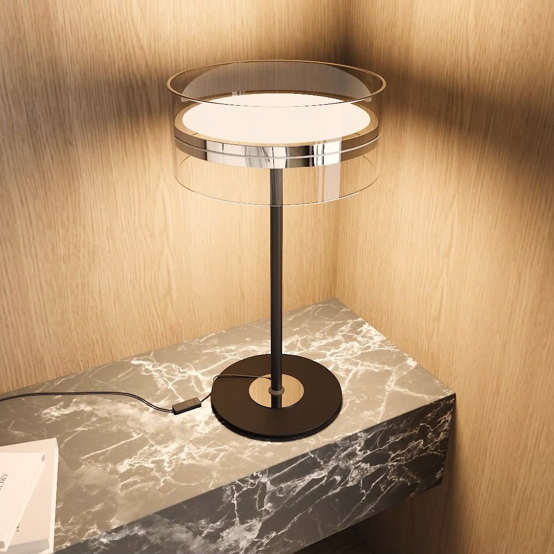NovaLux – Moderne Glas-Wandleuchte elegantes Design Weiß für Terrasse