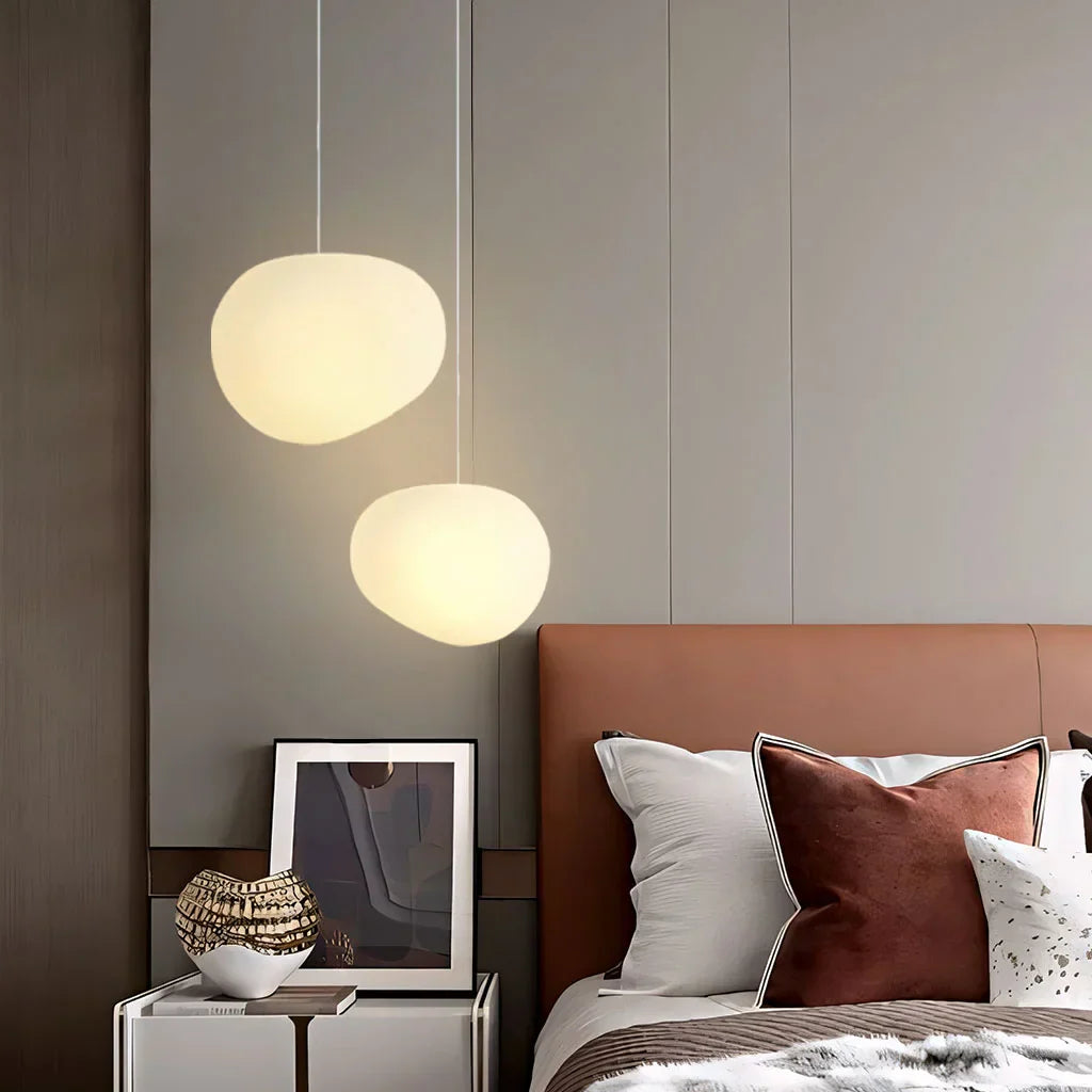 Skandiloft Pendelleuchte Nordisch Weiß, Modern & Dimmbar für Esszimmer