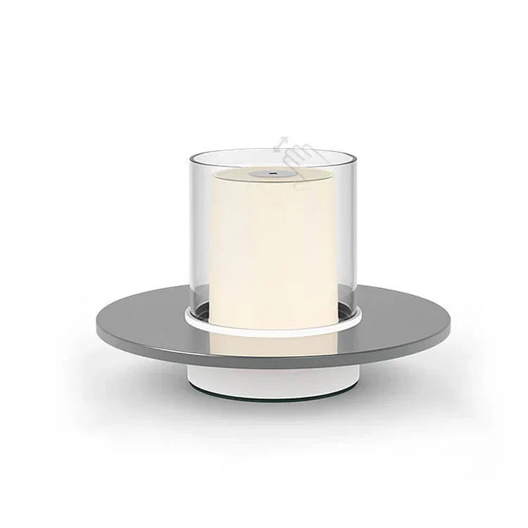 GlowSense LED-Kerzenlampe – Modern Induktiv Warmlicht für Garten & Terrasse