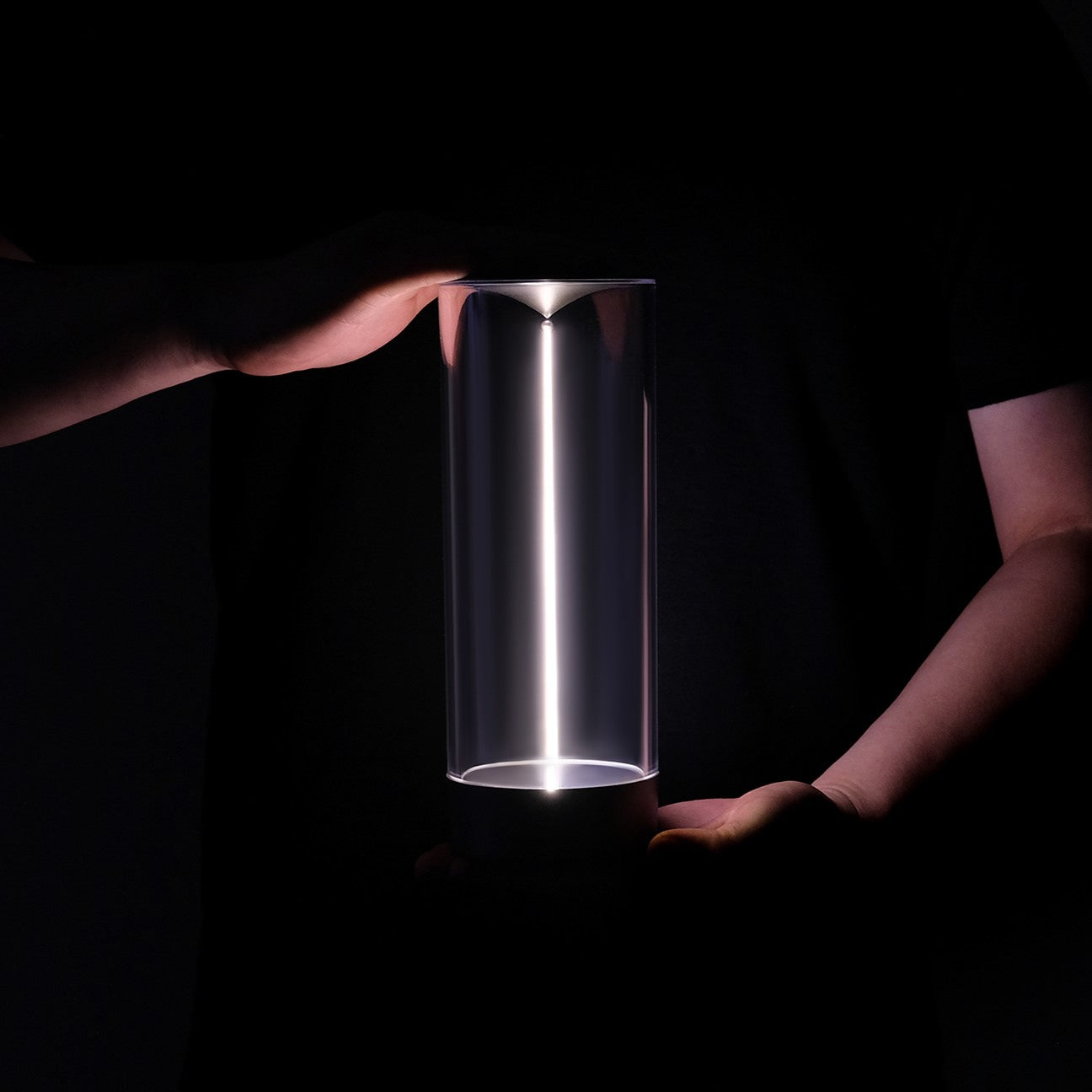 LumoBeam LED-Strahler Modern Bewegungsmelder Schwarz für Einfahrt