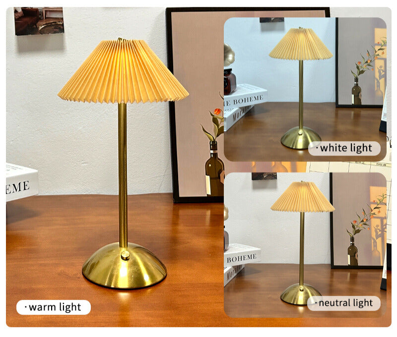 NordLume Skandi LED Tischlampe – Kabellos Weiß Terrasse