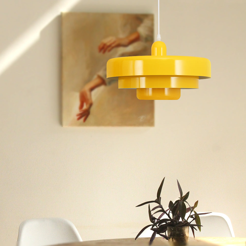 IronGlow Retro Eisen-Deckenlampe 3-flammig, Rustikal für Terrasse