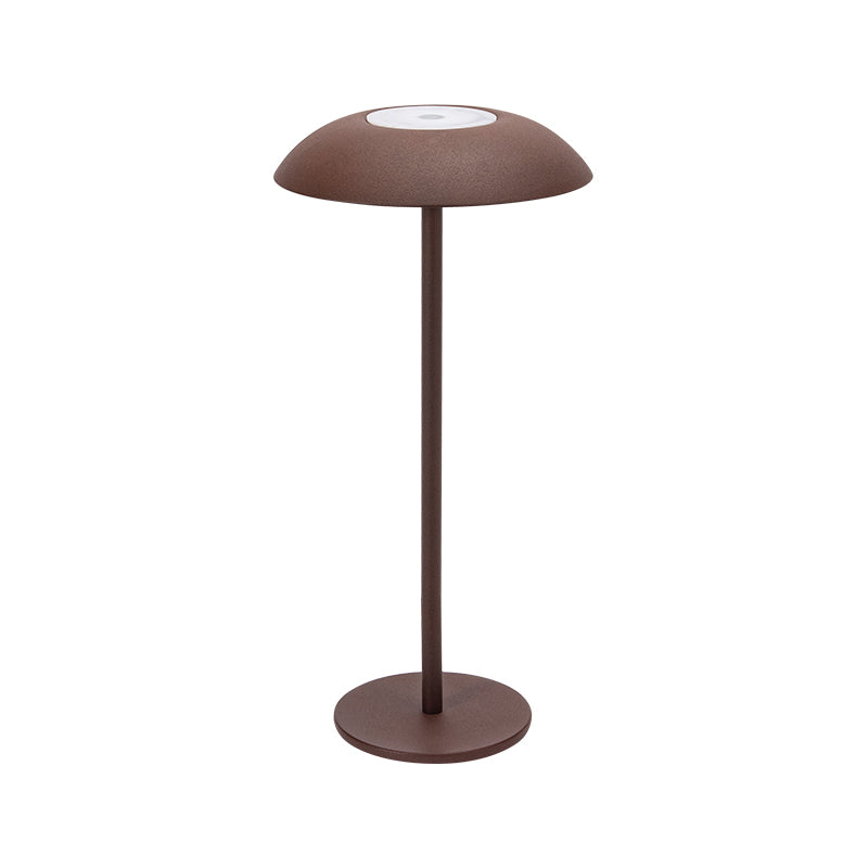 FerroLume Vintage-Tischlampe Eisen Retro Stil Schwarz für Wohnzimmer