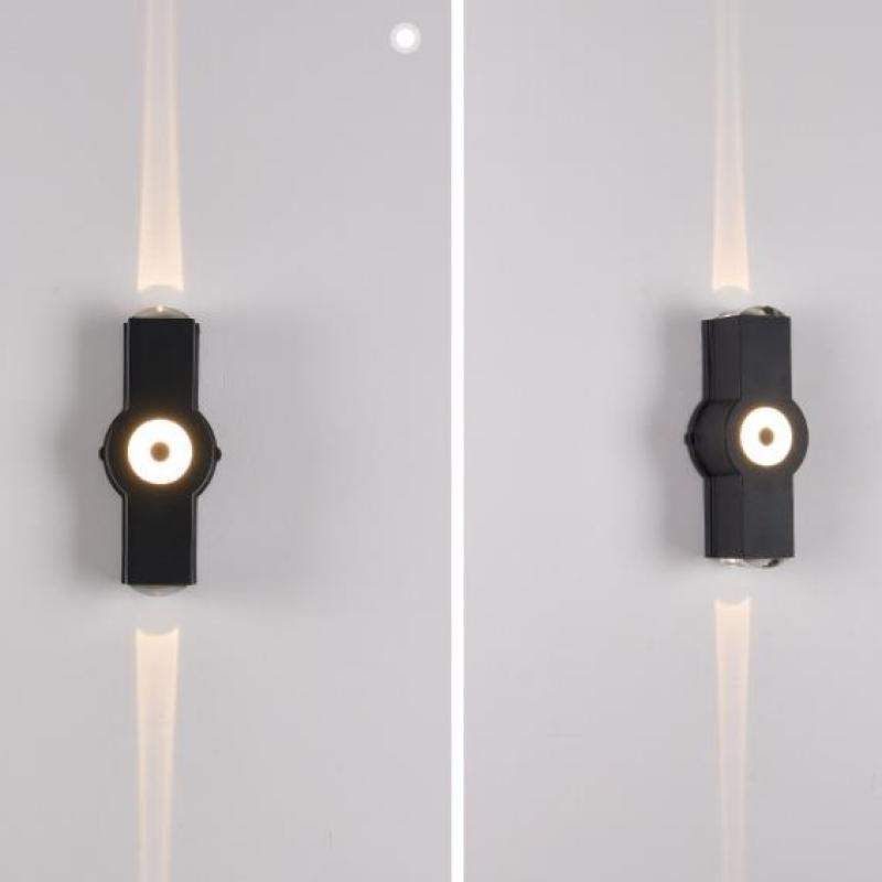 LumiKreuz Außenwandleuchte LED Warmweiß Modern für Garten