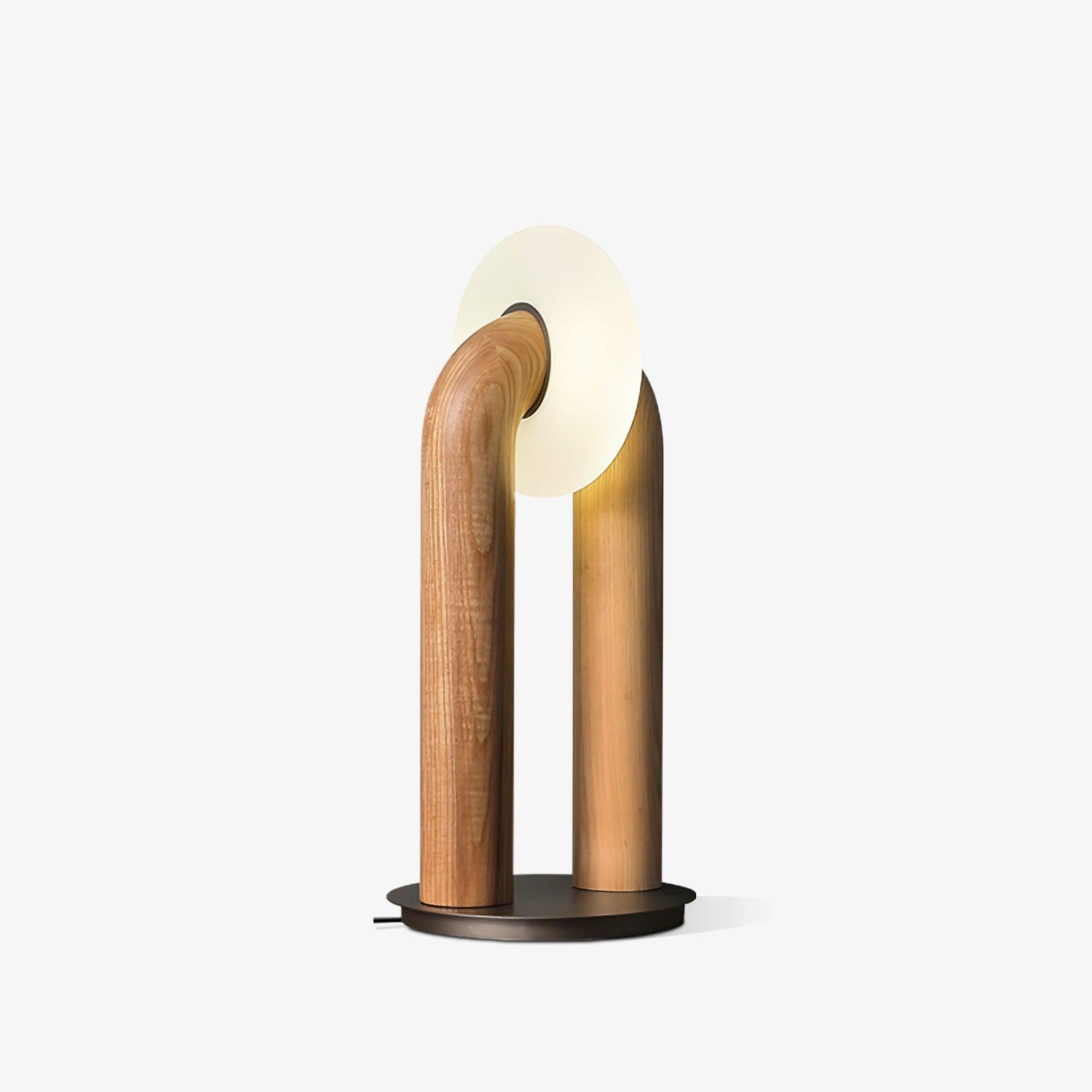 ArchGlow – Kabellose LED-Tischlampe modern dimmbar Weiß Wohnzimmer