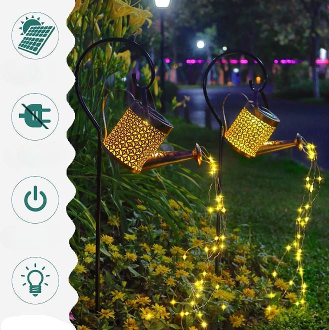 EnchantaCan - Solar-Watering Can mit Mystischem Leuchten