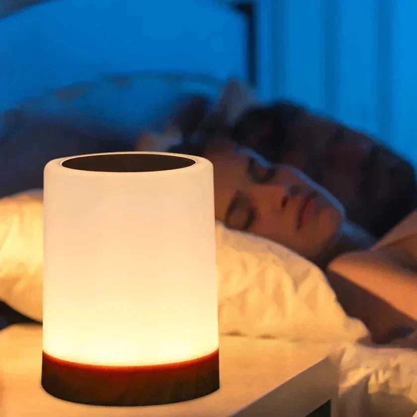 Lumora Moderne LED-Tischlampe – Dimmbar Weiß fürs Wohnzimmer