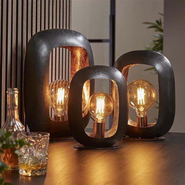 LumoSelma – Elegante Wandleuchte Schwarz-Nickel LED für Terrasse