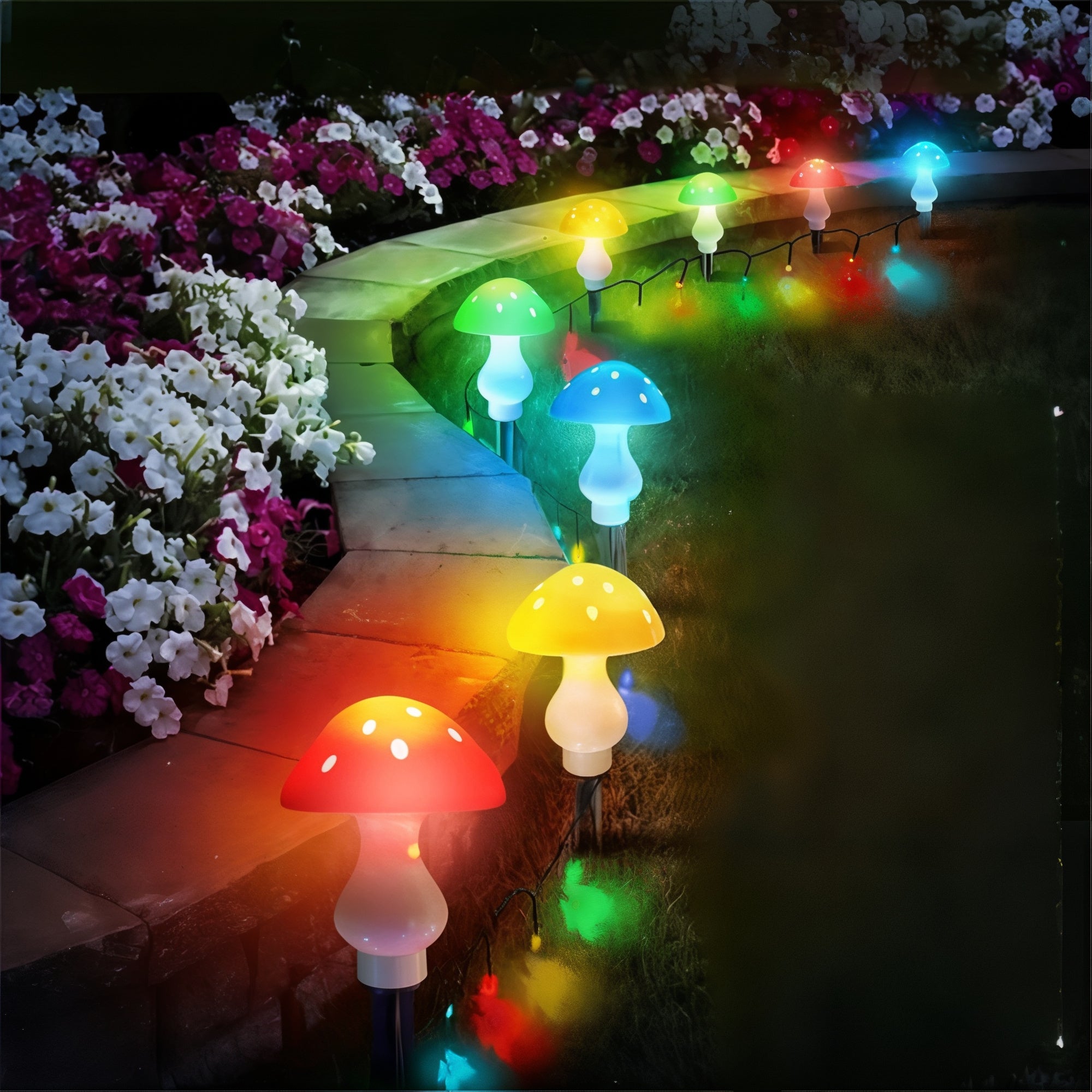MysticFungi - Zauberhafte Gartenzwerg-Lampe