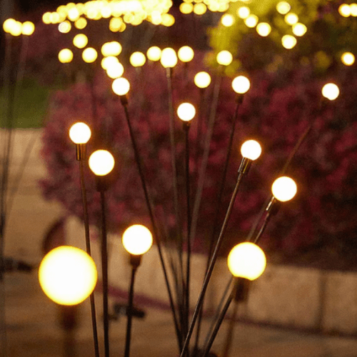 LichtFlair Solar Gartenleuchten LED Warmweiß Kupferdraht