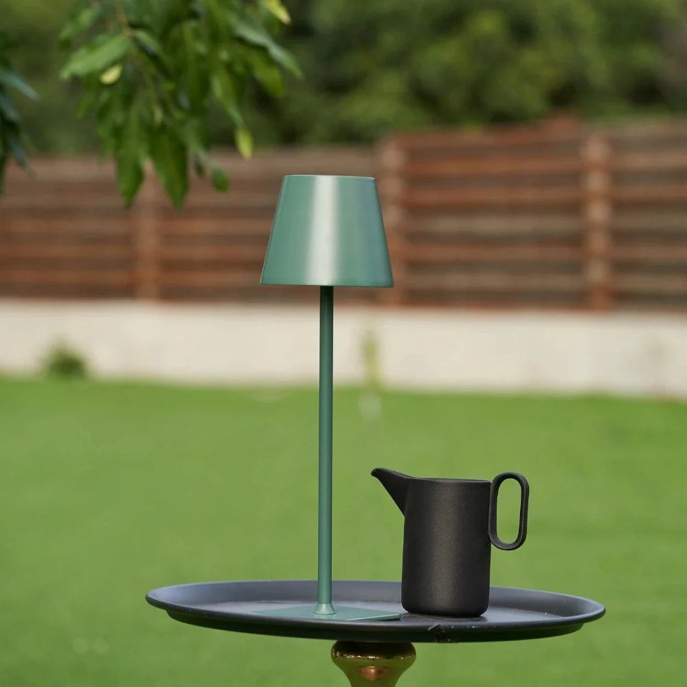 LumoTall Dimmbare Tischlampe Modern Gold für Wohnzimmer