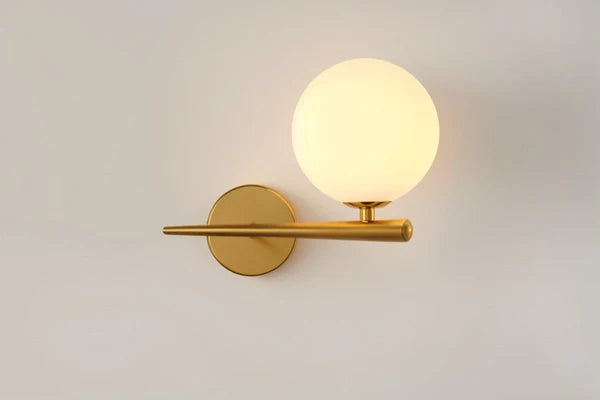 AureliaLuxe - Zeitlos elegante Wandleuchte mit Gold- und Schwarz-Finish