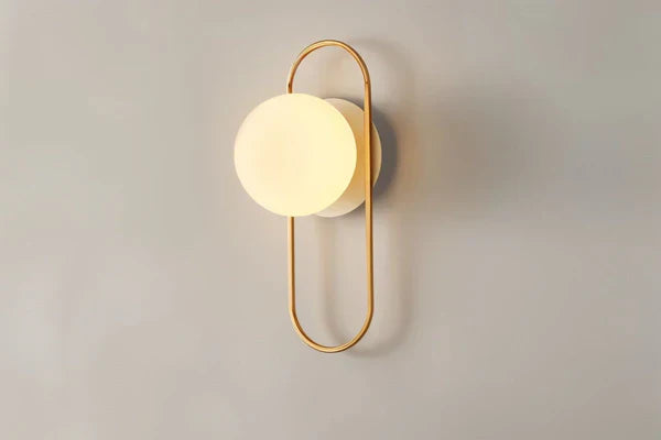 AureliaLuxe - Zeitlos elegante Wandleuchte mit Gold- und Schwarz-Finish