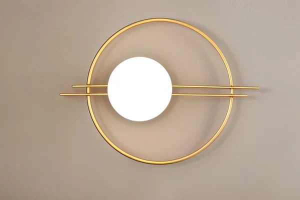 AureliaLuxe - Zeitlos elegante Wandleuchte mit Gold- und Schwarz-Finish