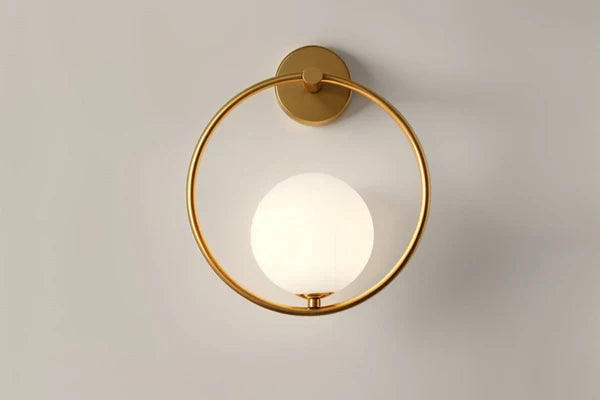 AureliaLuxe - Zeitlos elegante Wandleuchte mit Gold- und Schwarz-Finish