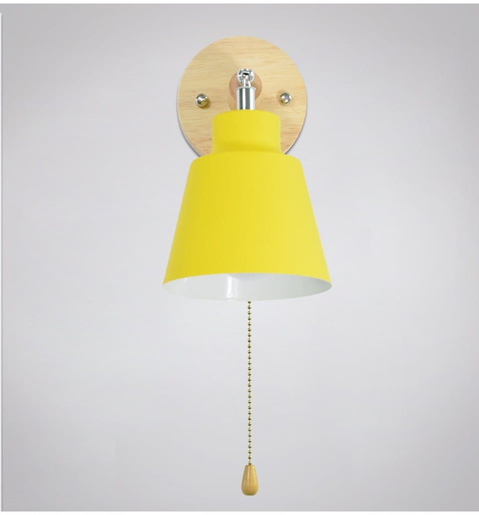 PivotLume - Verstelbare Wandlamp met Trekketting Schakelaar