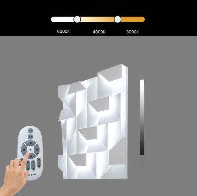 BrillEdge LED-Wandleuchte – Modernes Design & Warmes Licht für Flur & Schlafzimmer