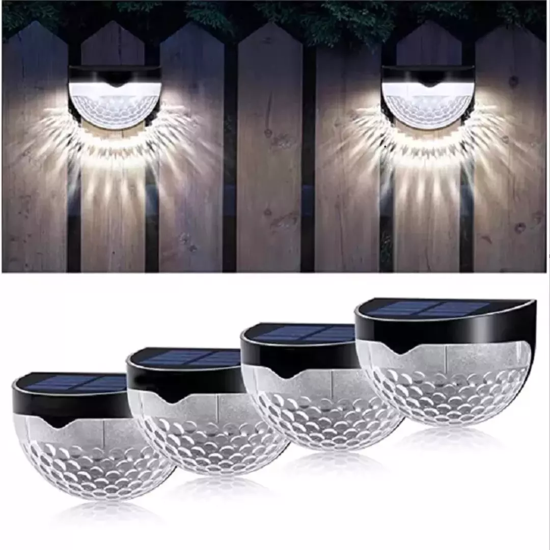 SolaLux Außenwandleuchte Modern Solar LED Schwarz für Garten