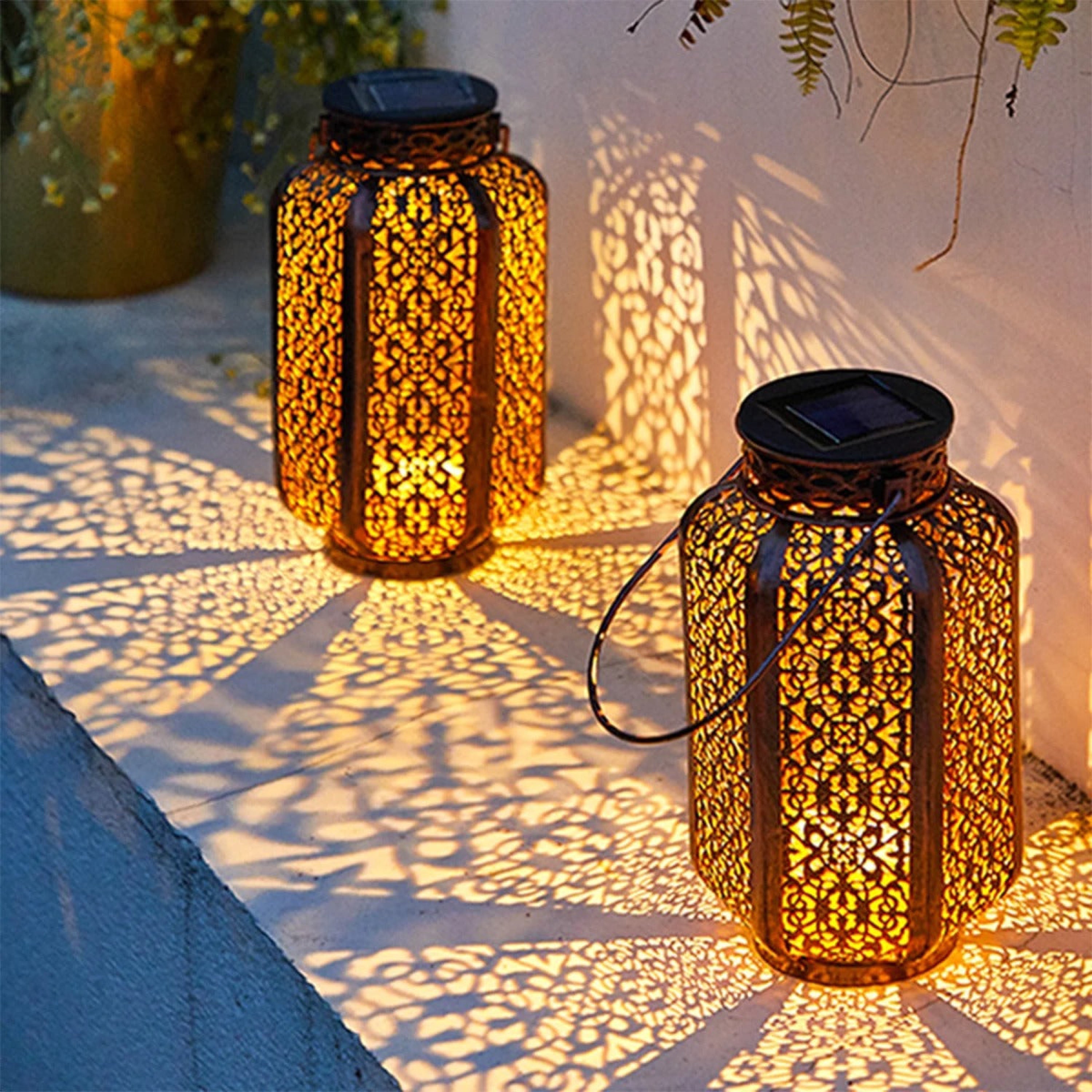 LunariGlow Solar Lampe – Modern, Kugelform, Warmlicht, Für Garten