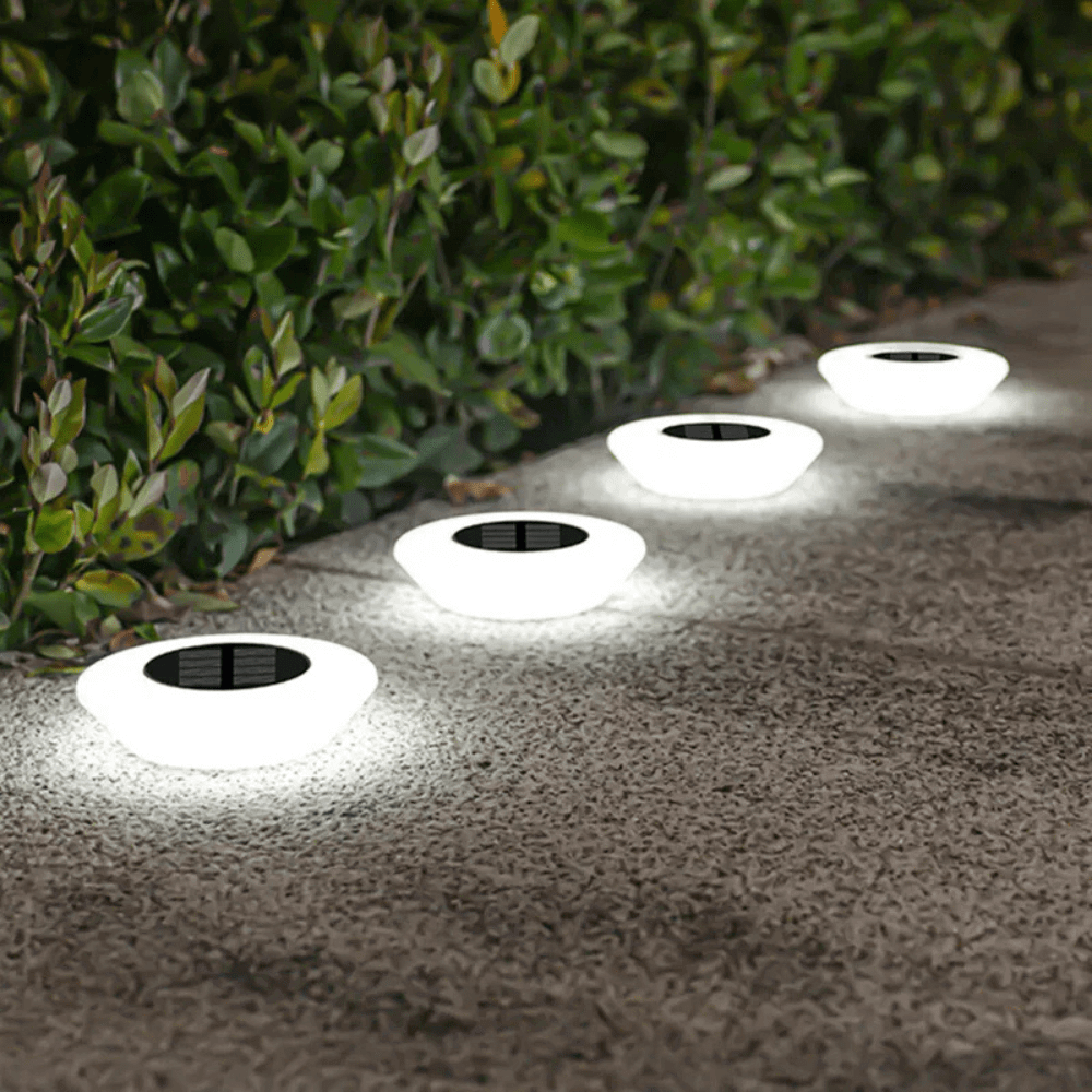 Raylio Solar Spotstrahler – LED, Schwarz, Für Einfahrt & Garten