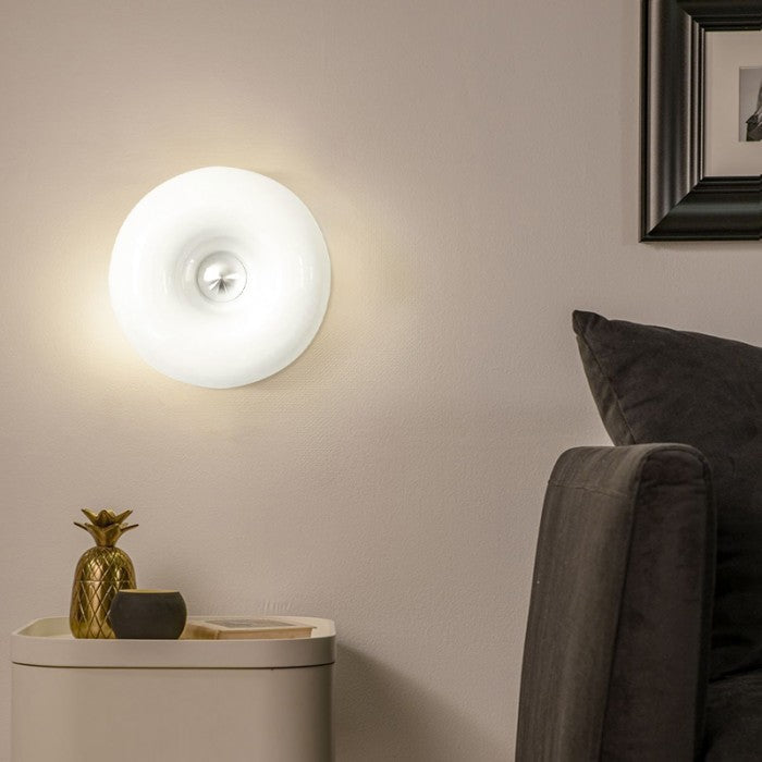 Donato Bauhaus Wandleuchte & Tischleuchte – Minimalistisch Weiß Wohnzimmer
