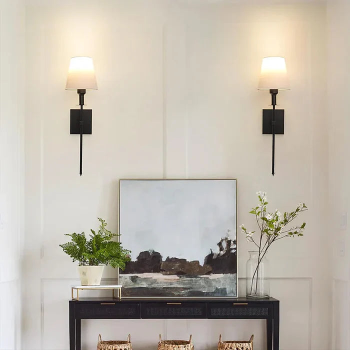 AuraCharge I Kabellose Wandleuchte mit einstellbarer Helligkeit - Modernes Design