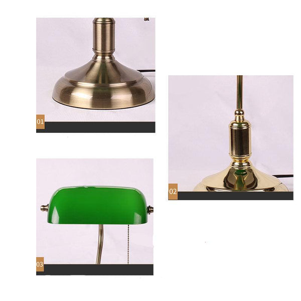 EurekaLux – Elegante Glas-Tischlampe im europäischen Stil Weiß Wohnzimmer