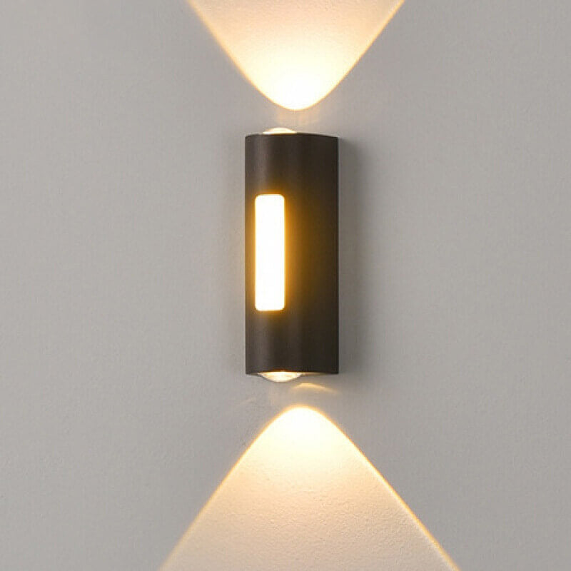 Lumevix – Zylindrische LED-Außenwandleuchte für Garten & Terrasse