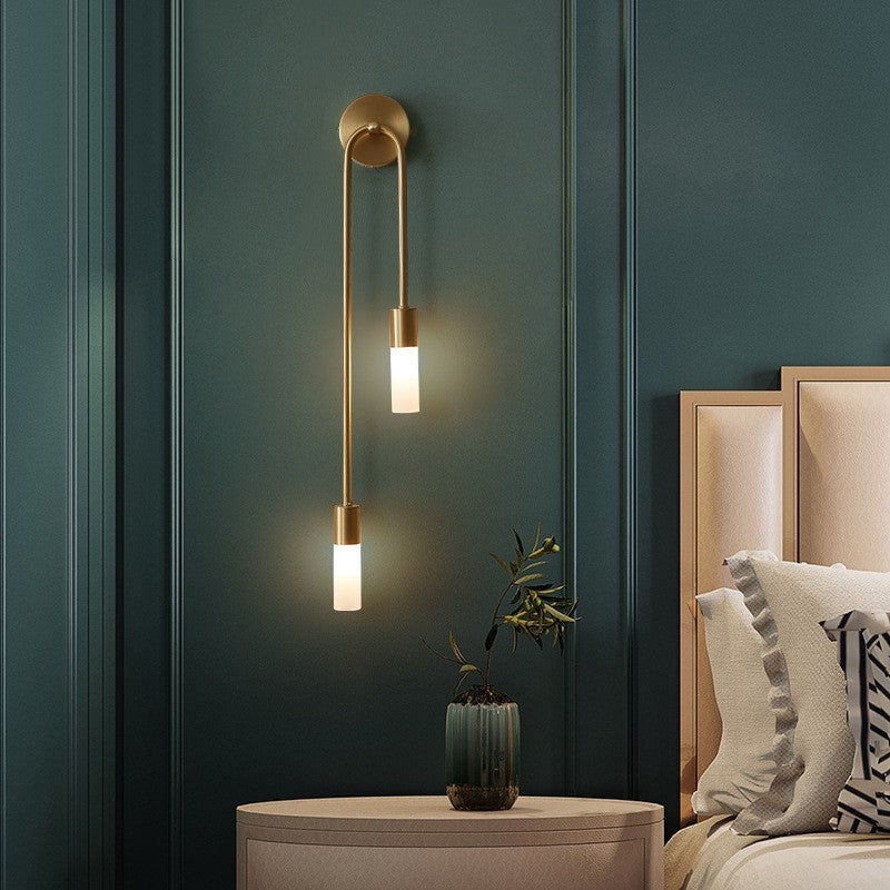 BrilloLux – Elegante LED-Wandleuchte mit 2 Lichtern in Gold