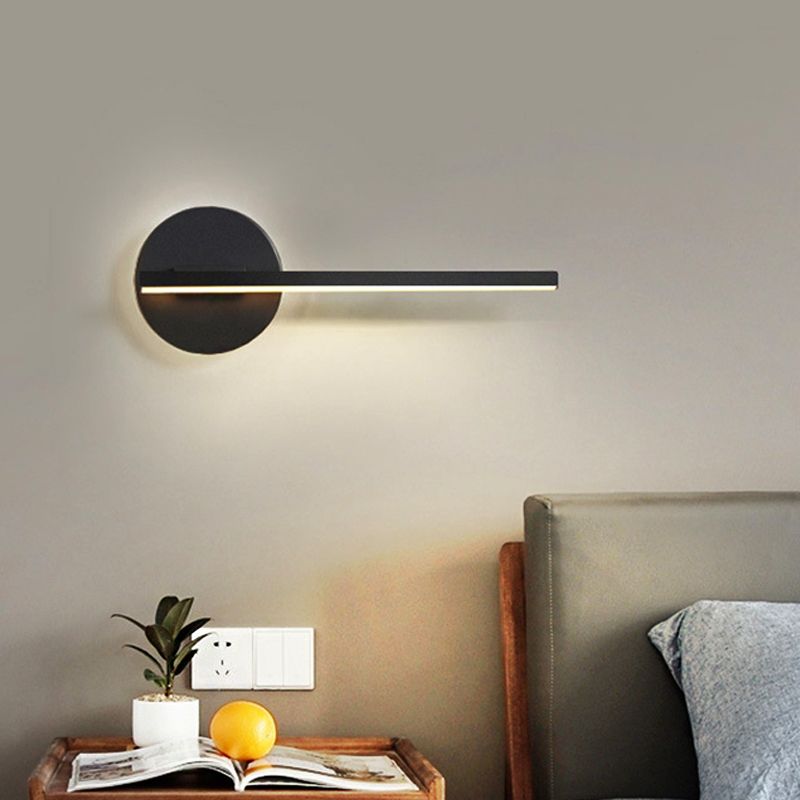Luxara LED-Wandleuchte - Schwarze und weiße Wandleuchte für moderne Innenräume