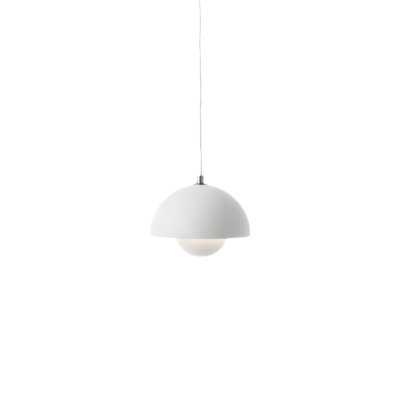Prismalux I Halbrunde Metallpendelleuchte mit LED-Beleuchtung