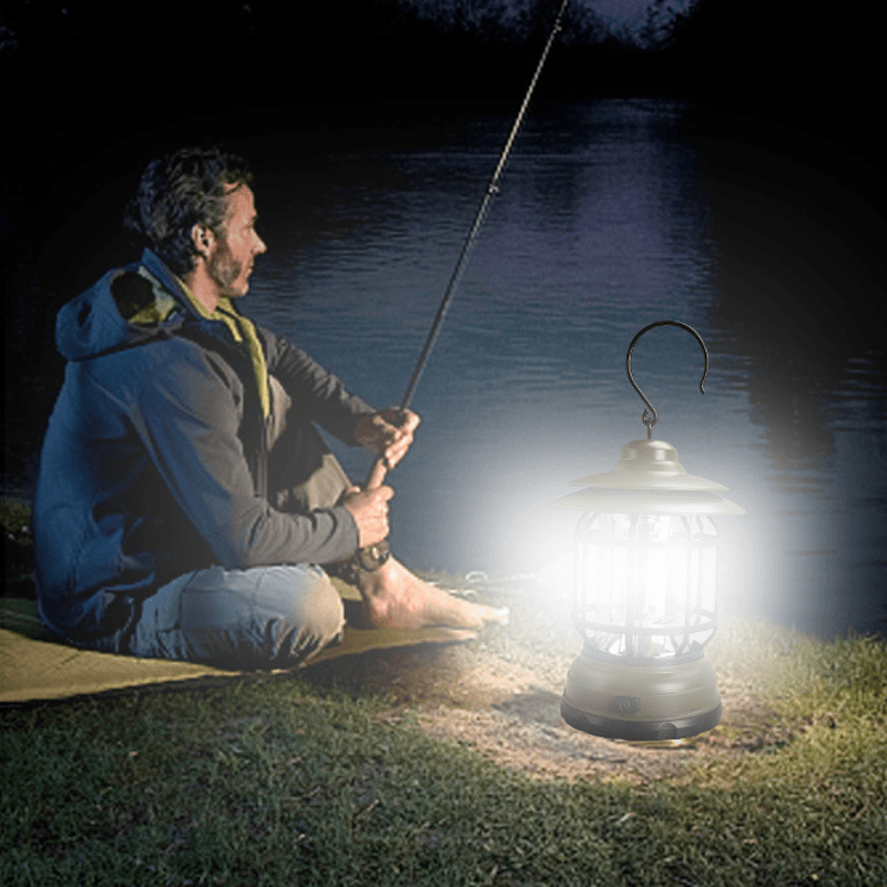 RetroLight – Tragbares Vintage-Campinglicht