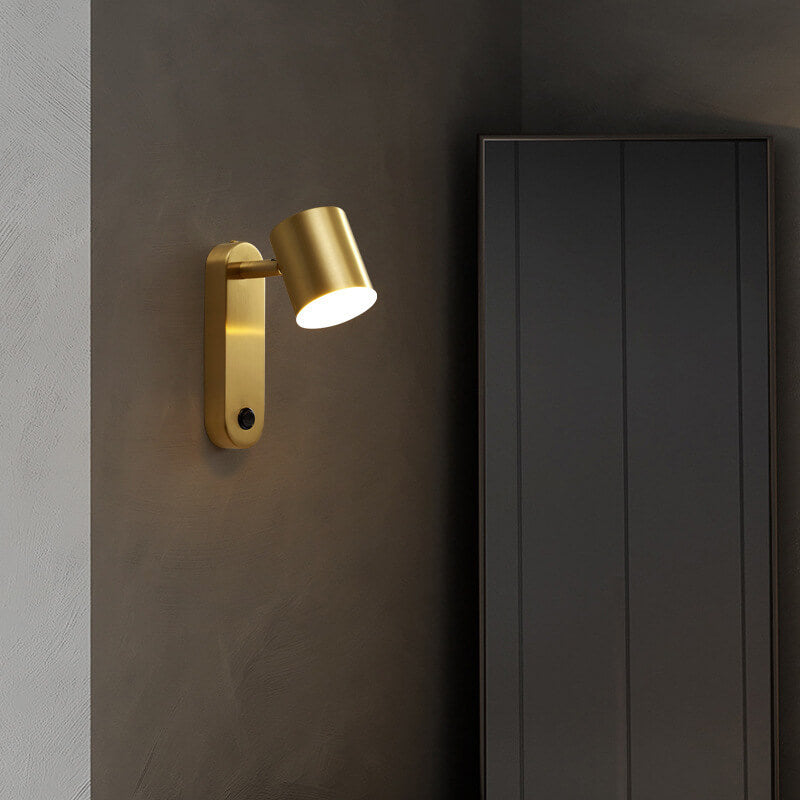 Brillano LED-Wandleuchte in Kupfer – Modern & Elegant für Wohnzimmer & Flur
