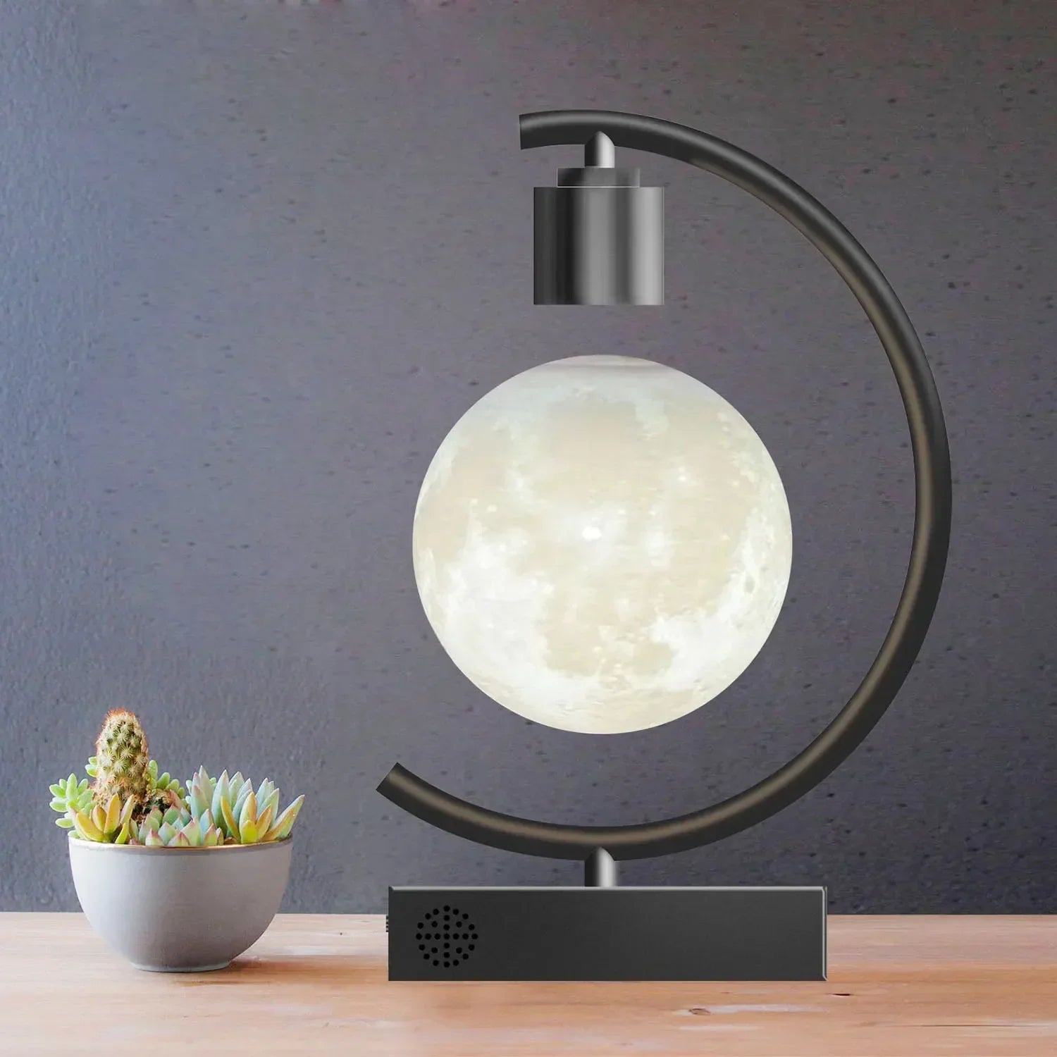 MoonGlide - Innovative schwebende Mondlampe mit dimmbarer LED-Beleuchtung