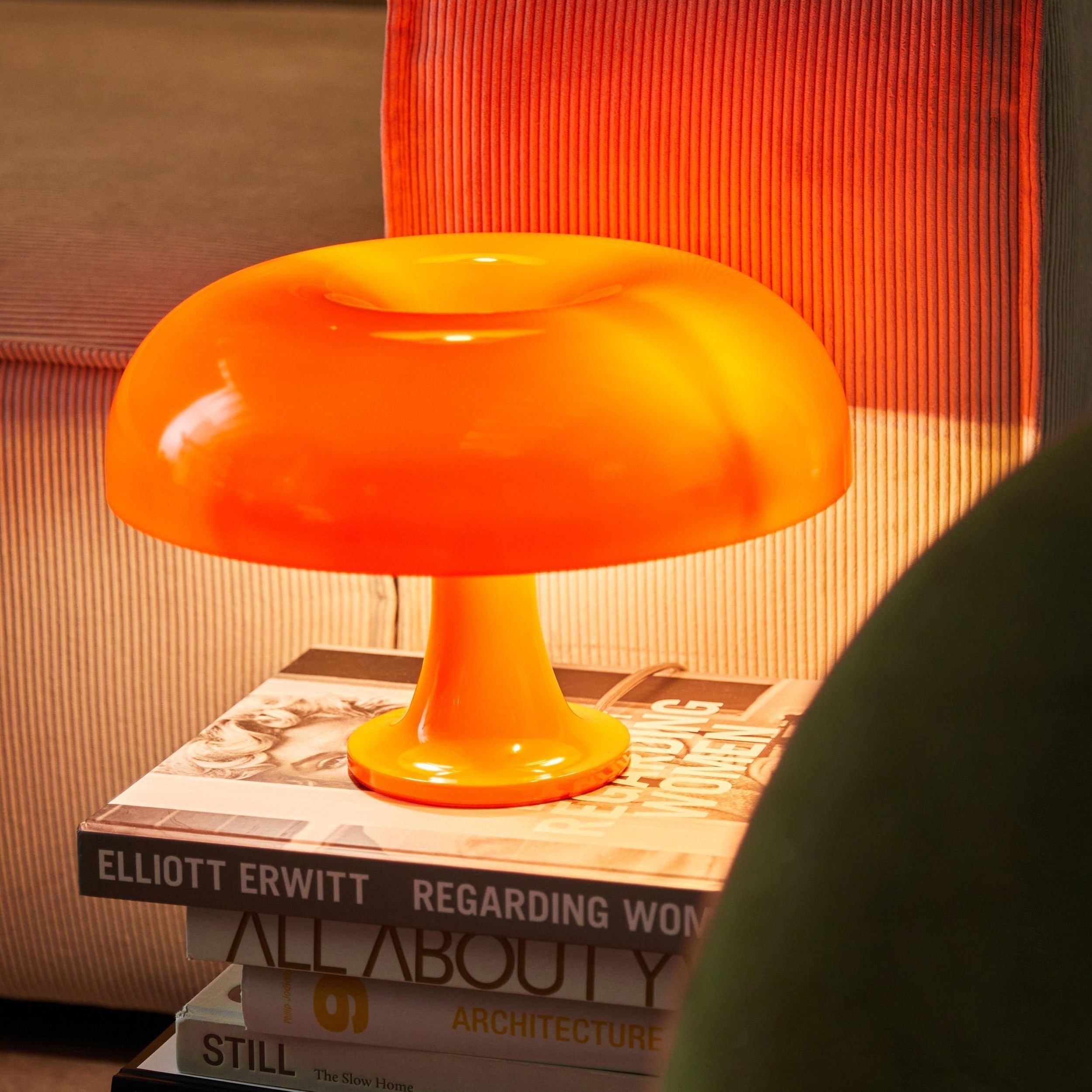 MushGlow - Vintage Pilz Tischlampe