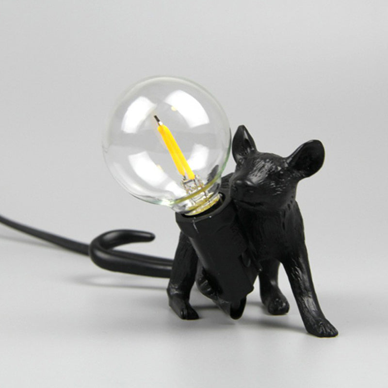 MouseCharm - Verspieltes Art Deco Nachtlicht mit Maus Sockel
