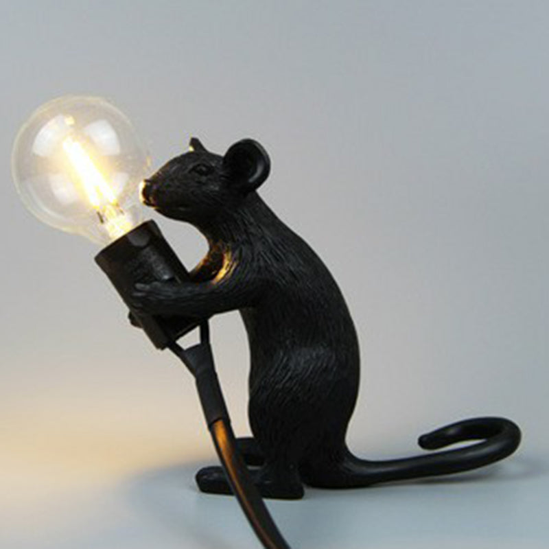 MouseCharm - Verspieltes Art Deco Nachtlicht mit Maus Sockel