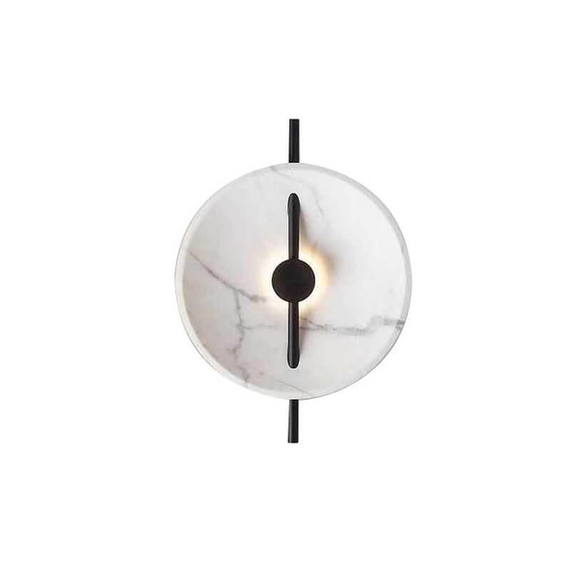 VerdeLamp - Moderne LED-Wandleuchte aus Kunstharz und Marmor