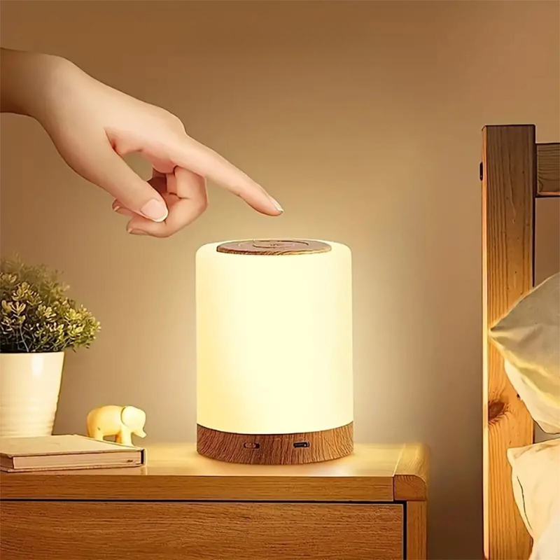 GlowSensi LED Nachtlicht – Smart Sensorlampe Weiß für Schlafzimmer