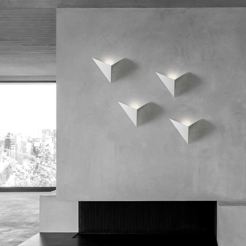 DrieLicht - Energieeffiziente LED-Wandleuchte - Minimalistisches Design für Wohnzimmer oder Schlafzimmer