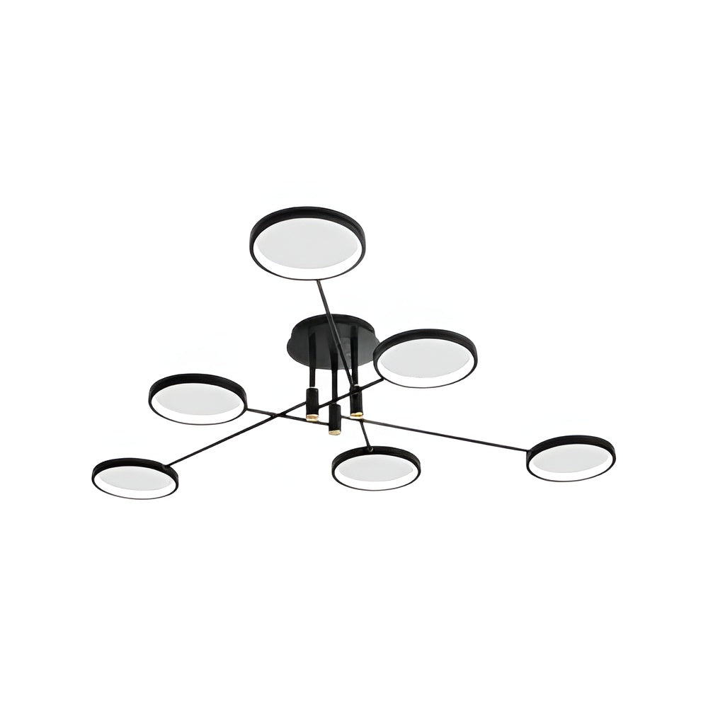 LumenVibe LED-Kronleuchter - Modernes Design mit verstellbarer Aufhängung