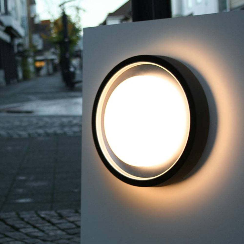 SkyLumo Außenwandleuchte & Deckenlampe Modern LED Schwarz Terrasse