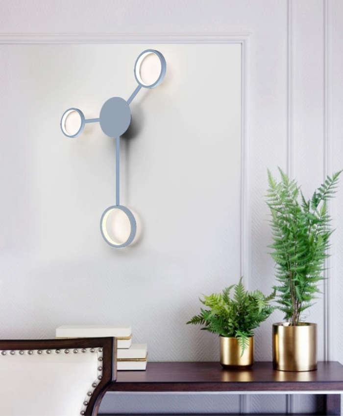 DotSphere - Minimalistische LED-Wandleuchte mit einzigartiger Konnektivität